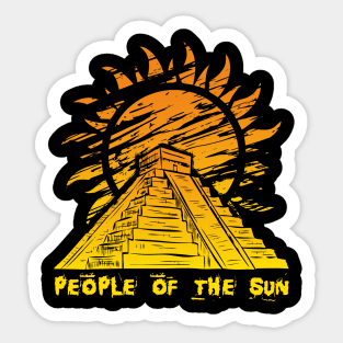 People of the Sun Sticker